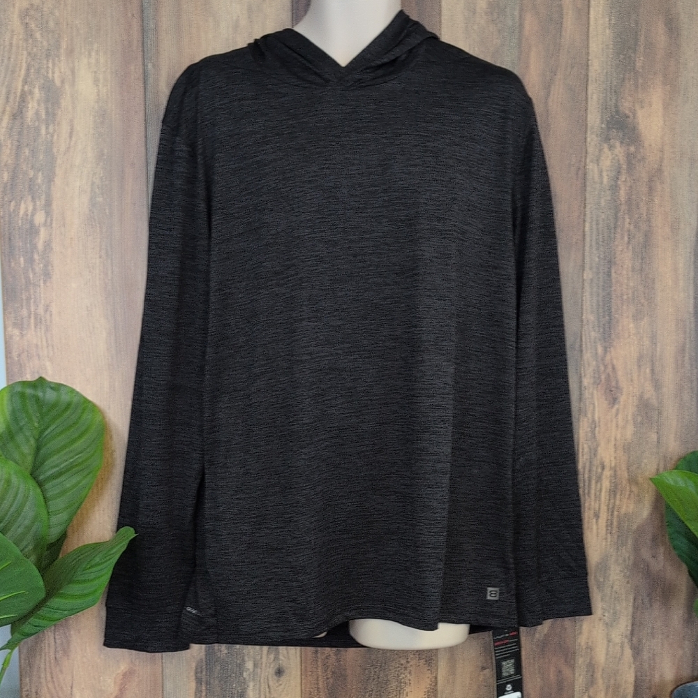 Layer 8 Qwick Dry NWT Men's Long Sleeve Lightweight Hoodie XL     P366